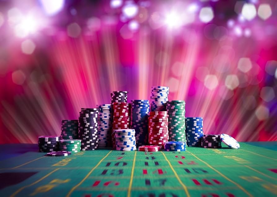 Layout meja American Roulette dengan semua pilihan taruhan ditampilkan